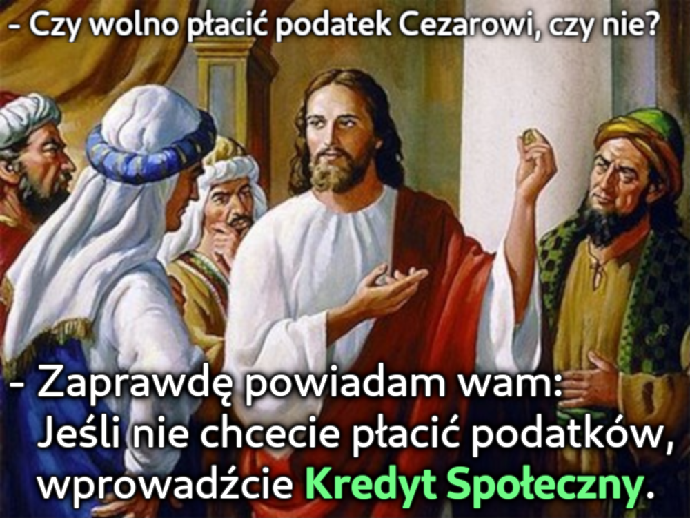 Cezar, podatki, Jezus, pytanie, odpowiedź, denar, wprowadzenie, kredyt